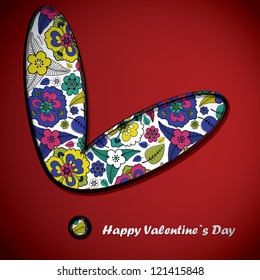 Valentine`s day card