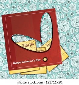 Valentine`s day card