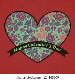 Valentine`s day card