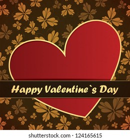 Valentine`s day card
