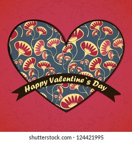 Valentine`s day card