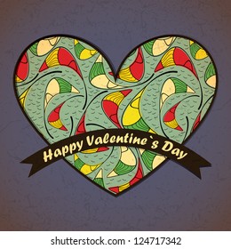 Valentine`s day card