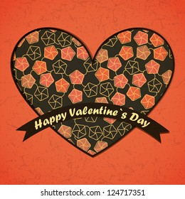 Valentine`s day card