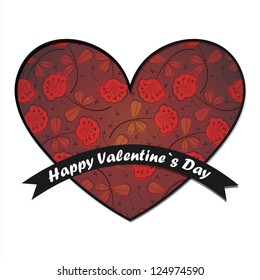 Valentine`s day card