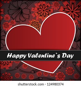 Valentine`s day card