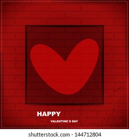 Valentine`s day card