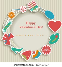 Valentine`s Day card