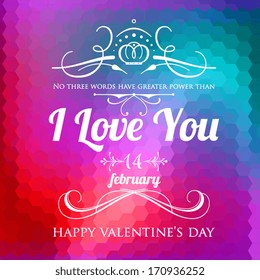 Valentine's day card