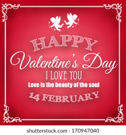 Valentine's day card