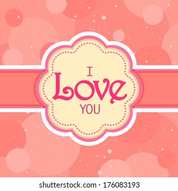 Valentine's day card