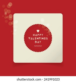 Valentine's Day card
