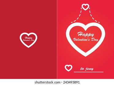 Valentine's Day card