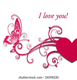 valentine`s day card