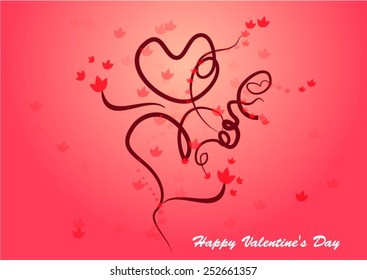 Valentine`s Day card