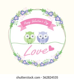 Valentine`s day card