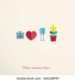 Valentines day card.