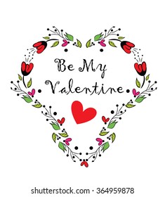 Valentine`s Day card