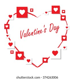 Valentines day card