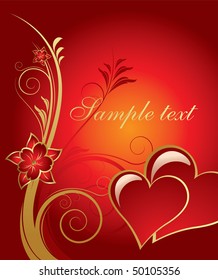 The Valentine's day card