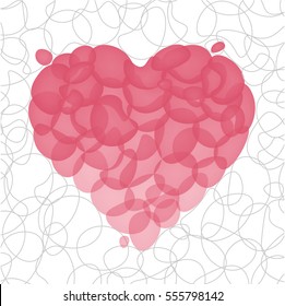Valentine's day card.