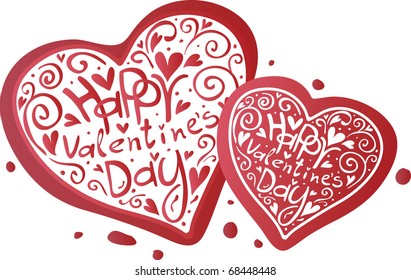 Valentine`s day card