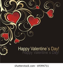 Valentine`s day card