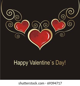Valentine`s day card