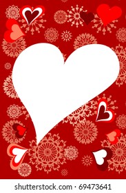The Valentine's day card
