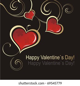 Valentine`s day card