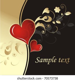 Valentine`s day card
