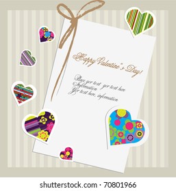 Valentines day card