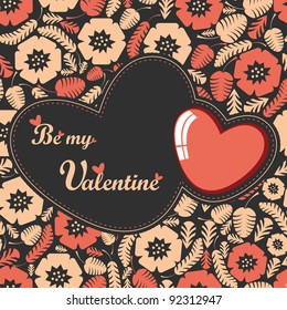 Valentine`s day card