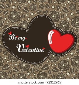 Valentine`s day card