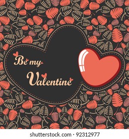 Valentine`s day card