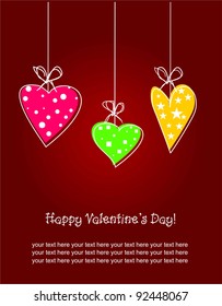 Valentine`s day card