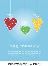 Valentine`s day card
