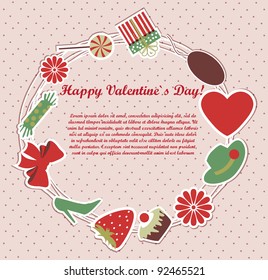 Valentine`s Day card