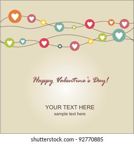 Valentine`s day card
