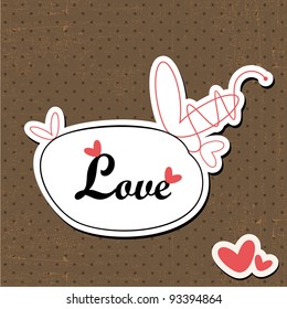 Valentine`s Day card