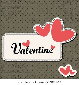 Valentine`s Day card