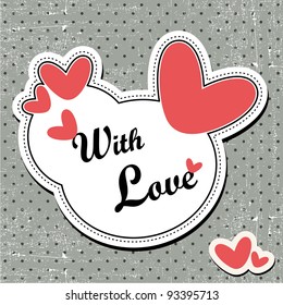 Valentine`s Day card