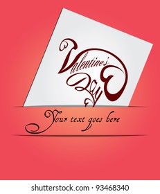 Valentine's day card