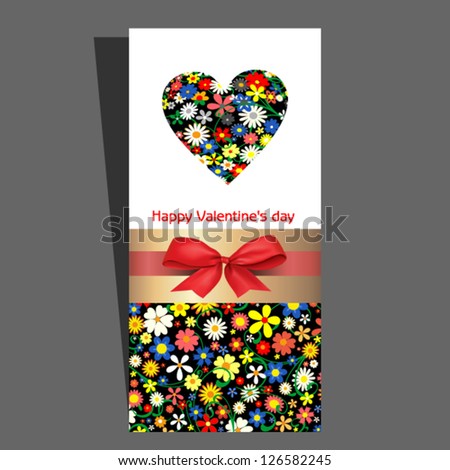 Valentines day card.