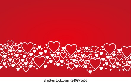 Valentines day card background