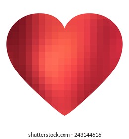 Valentine's day card and background