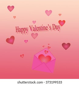  Valentines day card background