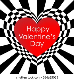 Valentines day card background vector illustration for publication and printing
