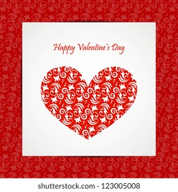 Valentine's day card.Can be used for packaging,invitations, Valentine's Day decoration.