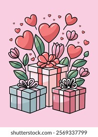 Valentine's Day Card Collection, Express your feelings with cards, Send love