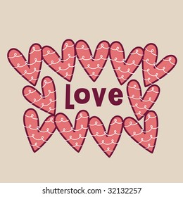 valentine's day card design
